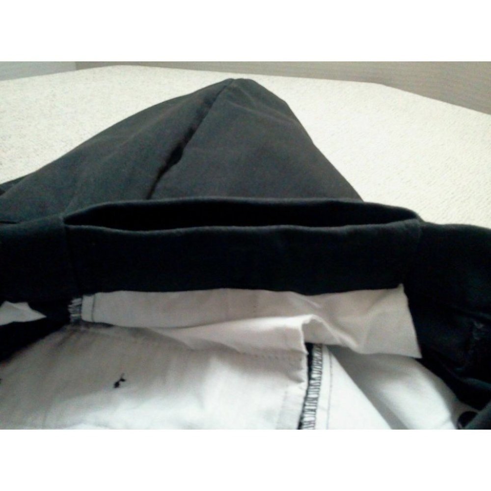"Blue Generation" Men's Shorts (34x7.5) Black Woven Classic Basic Comfort Waist - Picture 11 of 15